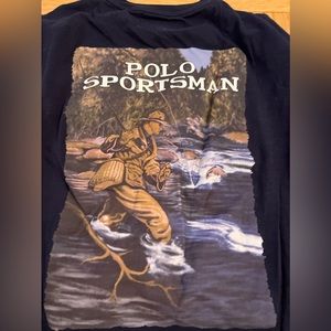 Polo Ralph Lauren Sportsman Long sleeve t shirt.